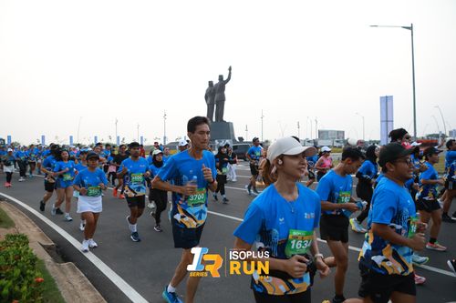 Race photo from ISOPlus Run 2024 Jakarta