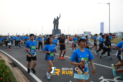 Race photo from ISOPlus Run 2024 Jakarta