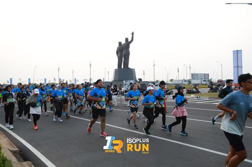Race photo from ISOPlus Run 2024 Jakarta