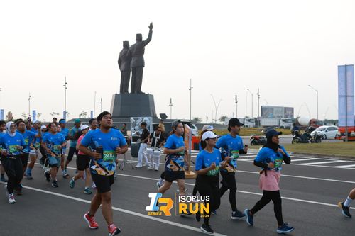 Race photo from ISOPlus Run 2024 Jakarta