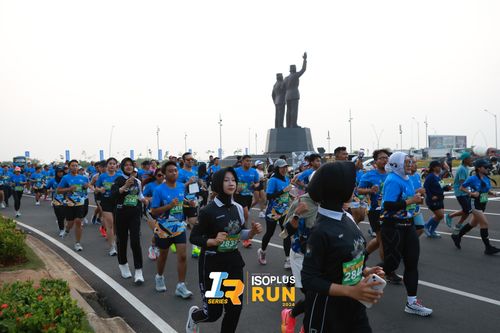 Race photo from ISOPlus Run 2024 Jakarta