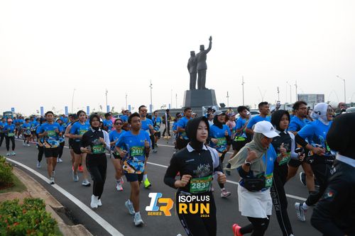 Race photo from ISOPlus Run 2024 Jakarta
