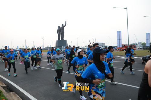 Race photo from ISOPlus Run 2024 Jakarta