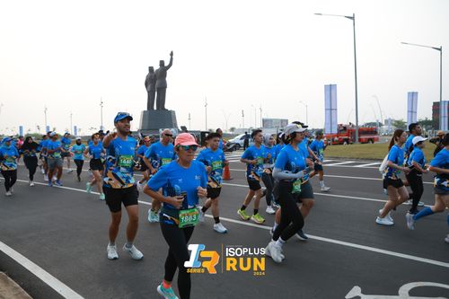 Race photo from ISOPlus Run 2024 Jakarta