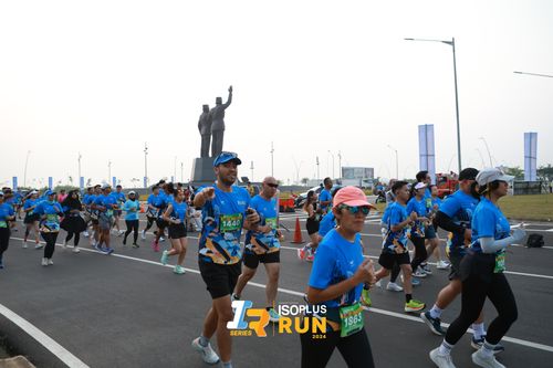 Race photo from ISOPlus Run 2024 Jakarta