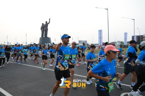 Race photo from ISOPlus Run 2024 Jakarta