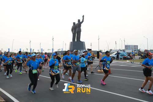 Race photo from ISOPlus Run 2024 Jakarta