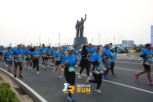 Race photo from ISOPlus Run 2024 Jakarta