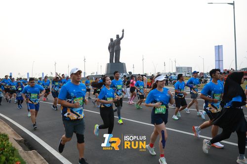 Race photo from ISOPlus Run 2024 Jakarta