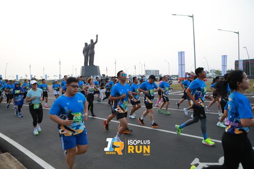 Race photo from ISOPlus Run 2024 Jakarta