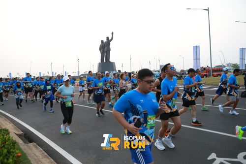 Race photo from ISOPlus Run 2024 Jakarta