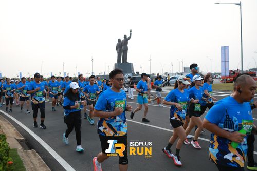 Race photo from ISOPlus Run 2024 Jakarta