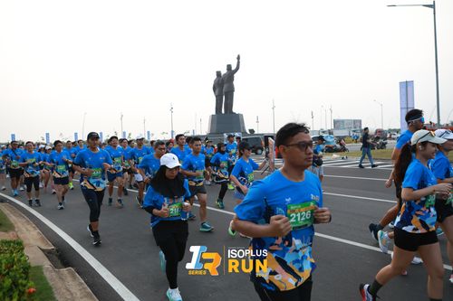Race photo from ISOPlus Run 2024 Jakarta