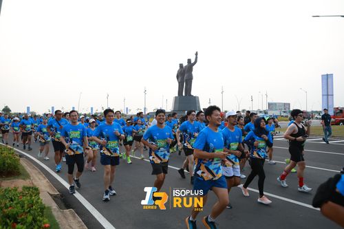 Race photo from ISOPlus Run 2024 Jakarta
