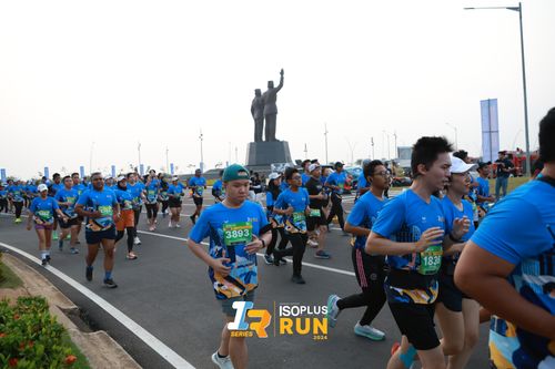 Race photo from ISOPlus Run 2024 Jakarta
