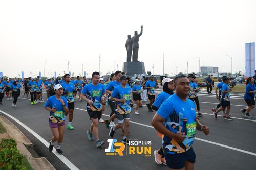 Race photo from ISOPlus Run 2024 Jakarta