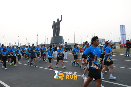 Race photo from ISOPlus Run 2024 Jakarta