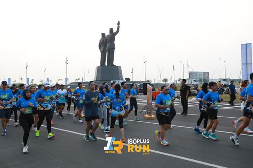 Race photo from ISOPlus Run 2024 Jakarta