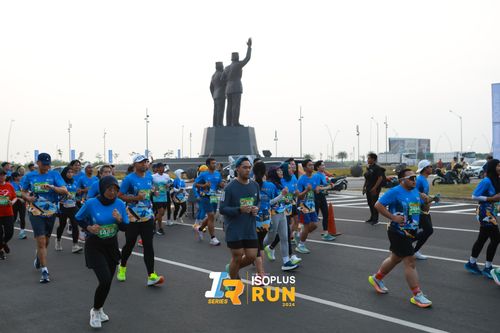 Race photo from ISOPlus Run 2024 Jakarta