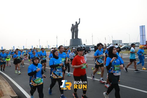 Race photo from ISOPlus Run 2024 Jakarta