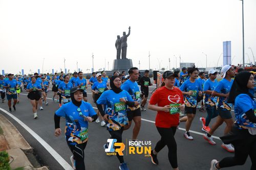 Race photo from ISOPlus Run 2024 Jakarta