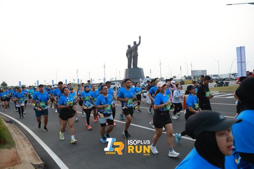 Race photo from ISOPlus Run 2024 Jakarta