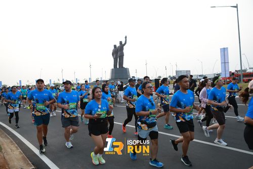 Race photo from ISOPlus Run 2024 Jakarta