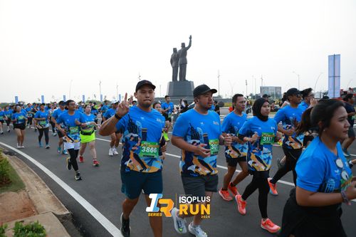 Race photo from ISOPlus Run 2024 Jakarta