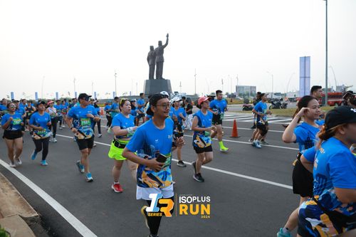 Race photo from ISOPlus Run 2024 Jakarta