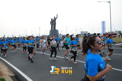 Race photo from ISOPlus Run 2024 Jakarta