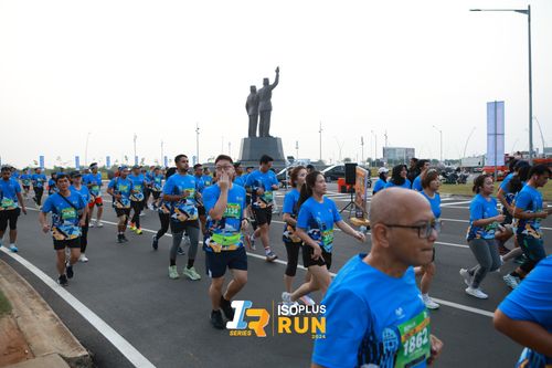 Race photo from ISOPlus Run 2024 Jakarta