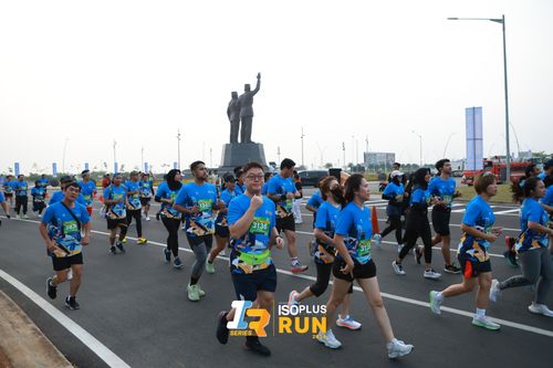 Race photo from ISOPlus Run 2024 Jakarta