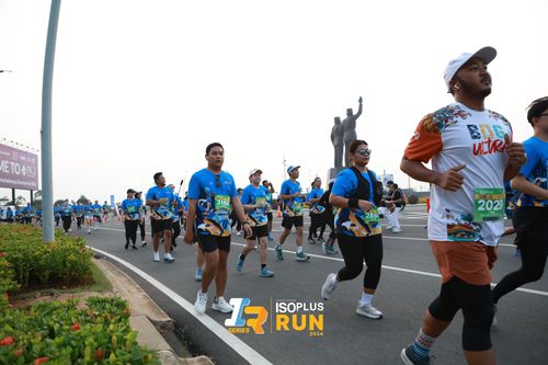 Race photo from ISOPlus Run 2024 Jakarta