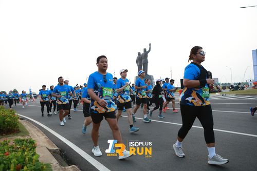 Race photo from ISOPlus Run 2024 Jakarta