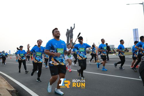 Race photo from ISOPlus Run 2024 Jakarta