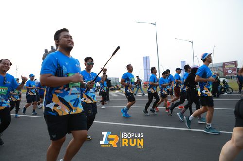 Race photo from ISOPlus Run 2024 Jakarta