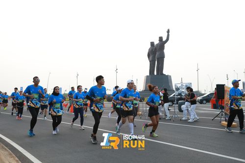 Race photo from ISOPlus Run 2024 Jakarta