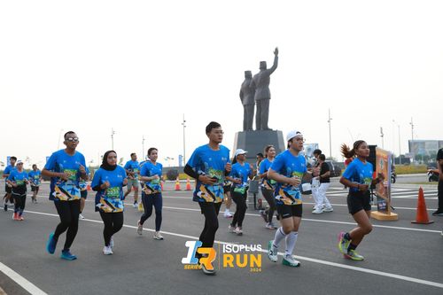 Race photo from ISOPlus Run 2024 Jakarta