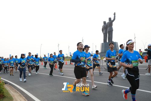 Race photo from ISOPlus Run 2024 Jakarta