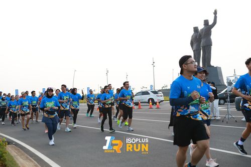 Race photo from ISOPlus Run 2024 Jakarta