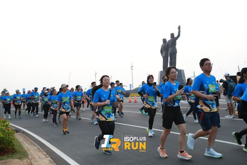 Race photo from ISOPlus Run 2024 Jakarta