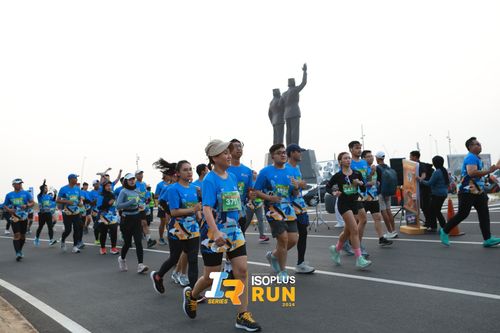 Race photo from ISOPlus Run 2024 Jakarta
