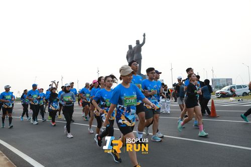Race photo from ISOPlus Run 2024 Jakarta