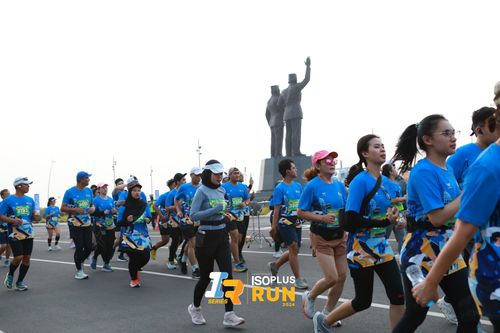 Race photo from ISOPlus Run 2024 Jakarta