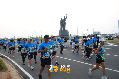Race photo from ISOPlus Run 2024 Jakarta