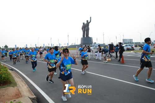 Race photo from ISOPlus Run 2024 Jakarta