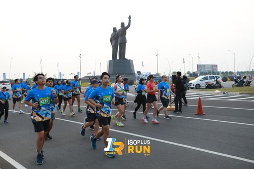 Race photo from ISOPlus Run 2024 Jakarta