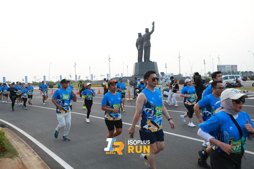 Race photo from ISOPlus Run 2024 Jakarta