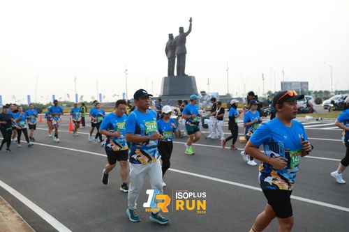 Race photo from ISOPlus Run 2024 Jakarta