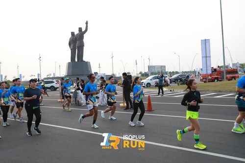 Race photo from ISOPlus Run 2024 Jakarta